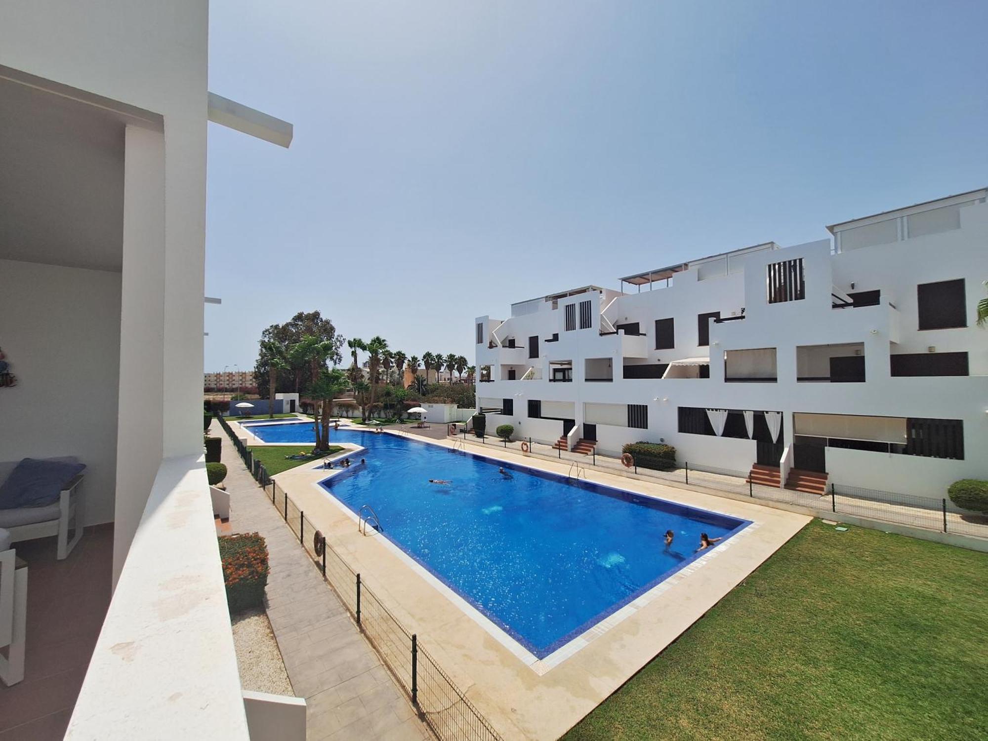 Apartamentos Alborada III Vera Bagian luar foto