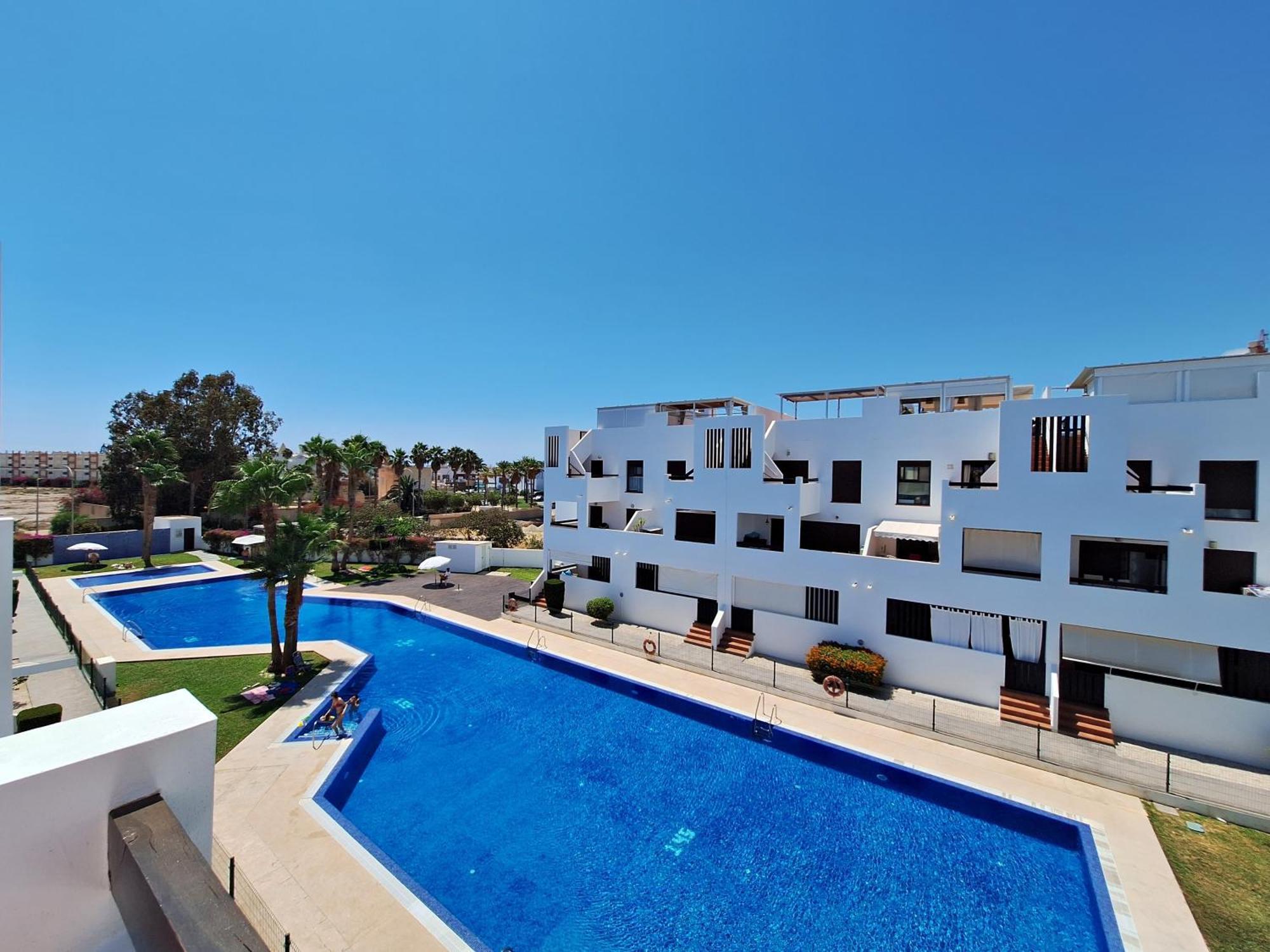 Apartamentos Alborada III Vera Bagian luar foto